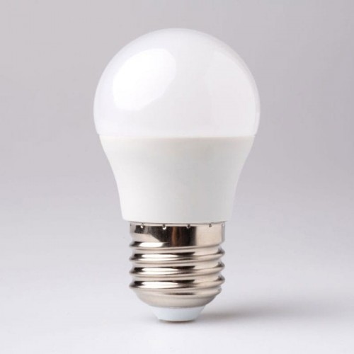 Ecolight Żarówka LED E27 5W G45 kulka biała zimna EC79132