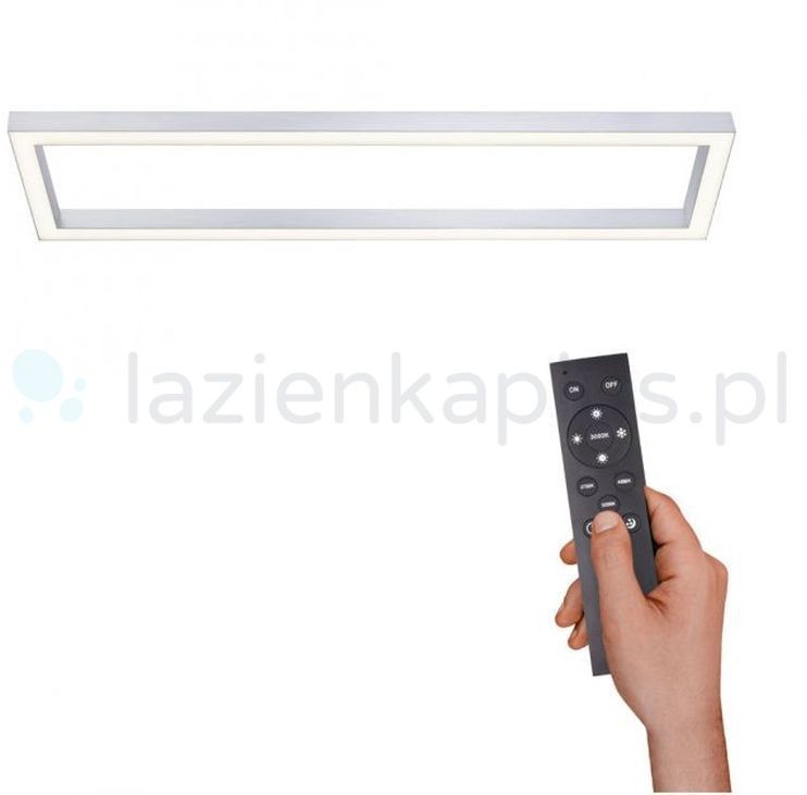 Paul Neuhaus Pure-Lines lampa podsufitowa aluminium 602395