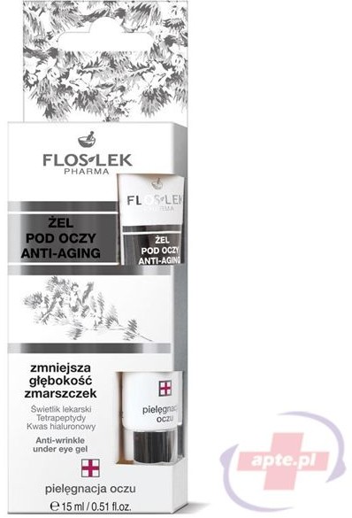 Flos-Lek wrażliwa żel pod oczy anti-aging 15ml