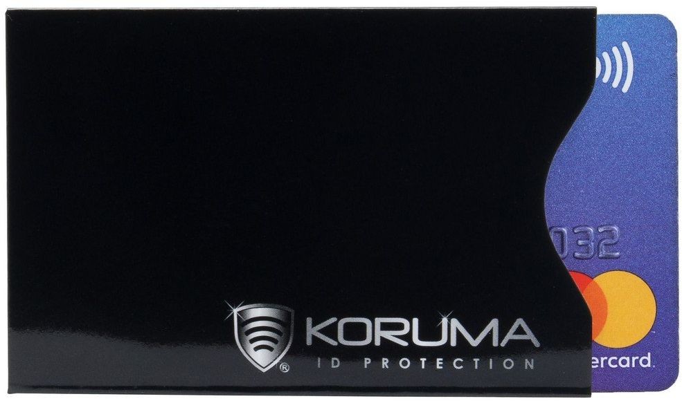 Koruma Ekranowane Antykradzieżowe Etui Ochronne Kart RFID PayPass PayWave KUK-70VBLS