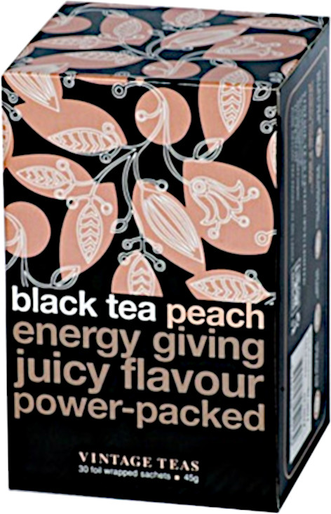 Vintage Teas Vintage Teas Black Tea Peach - 30 torebek VIN.H.BLA.PEA.30