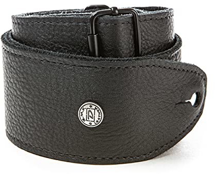 Dunlop pasek do gitary Tri-Glide skóra czarny BMF15BK