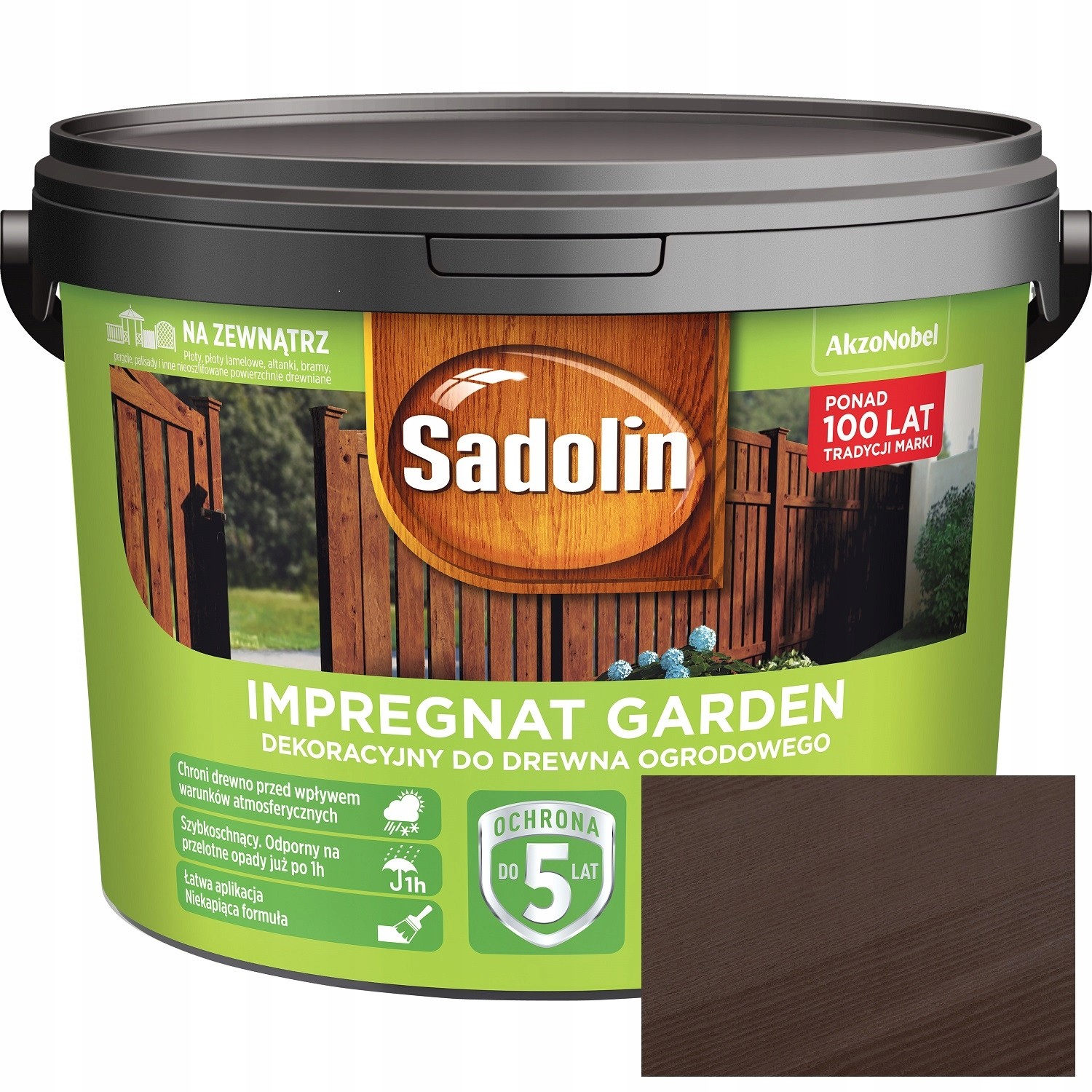 Sadolin Impregnat Dekoracyjny Garden Palisander 9L