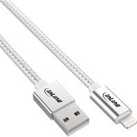 InLine 31422 A Lightning kabel USB do Apple iPad, iPhone, iPod, 2 m Czarny 31422A