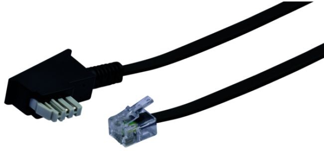Schwaiger Schwaiger Kabel telefoniczny TAE-N > RJ11 6P4C 10m TAL6237533 TAL6237533