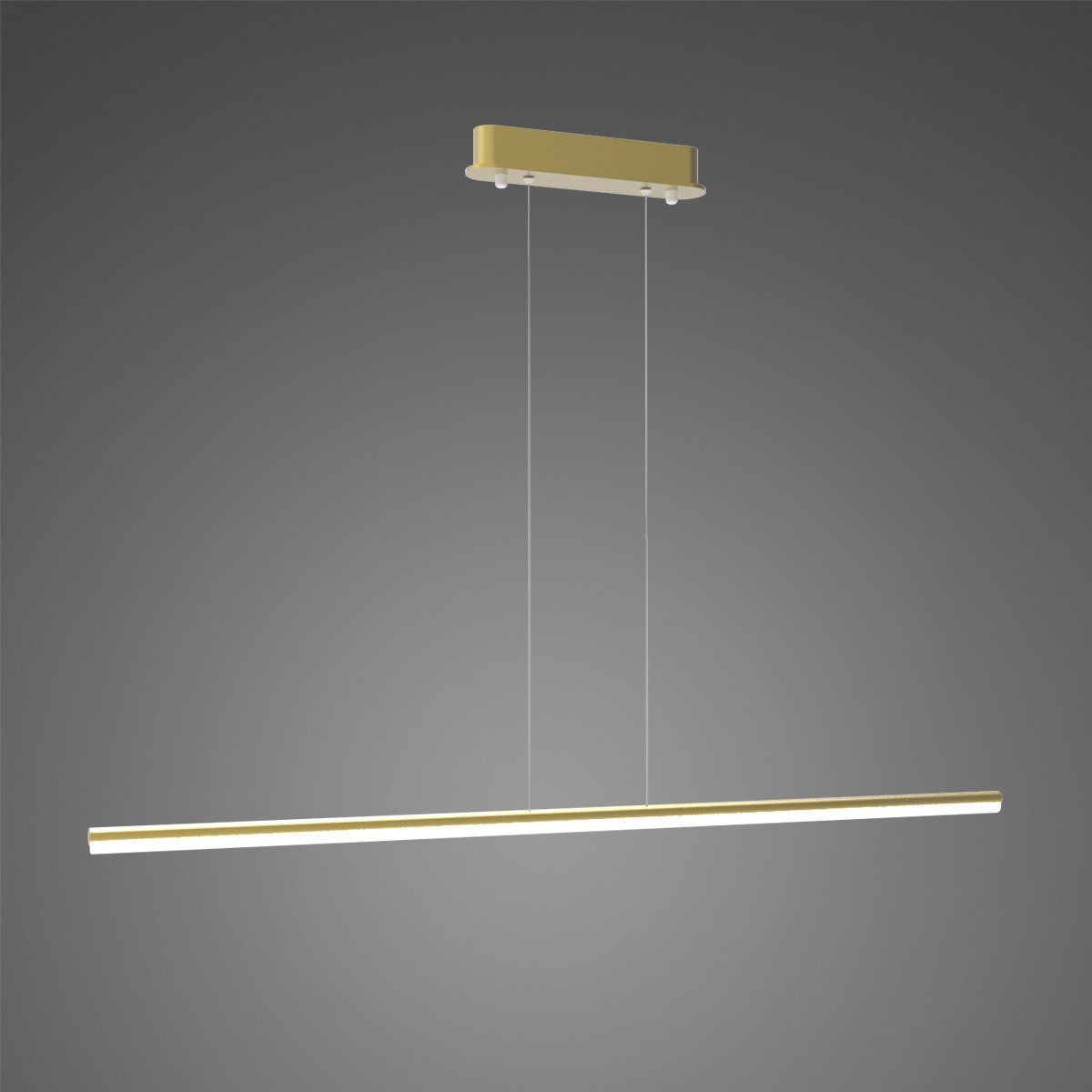 Altavola Design Lampa sufitowa Nowoczesna lampa sufitowa LED do pokoju dziennego Altavola LINEA No.1 LA089/P_120_3k_gold_dimm LA089/P_120_3k_gold_dimm