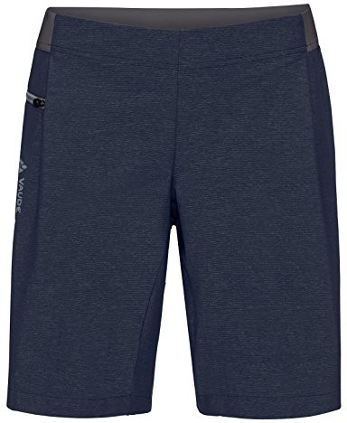 Vaude damskie spodnie Women's Cyclist Shorty, niebieski, 40 408287500400