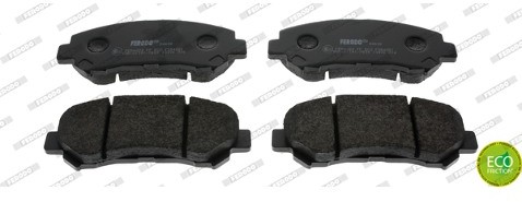 FERODO (FEDERAL-MOGUL) Zestaw klocków hamulcowych, hamulce tarczowe (FEDERAL-MOGUL) FDB4051