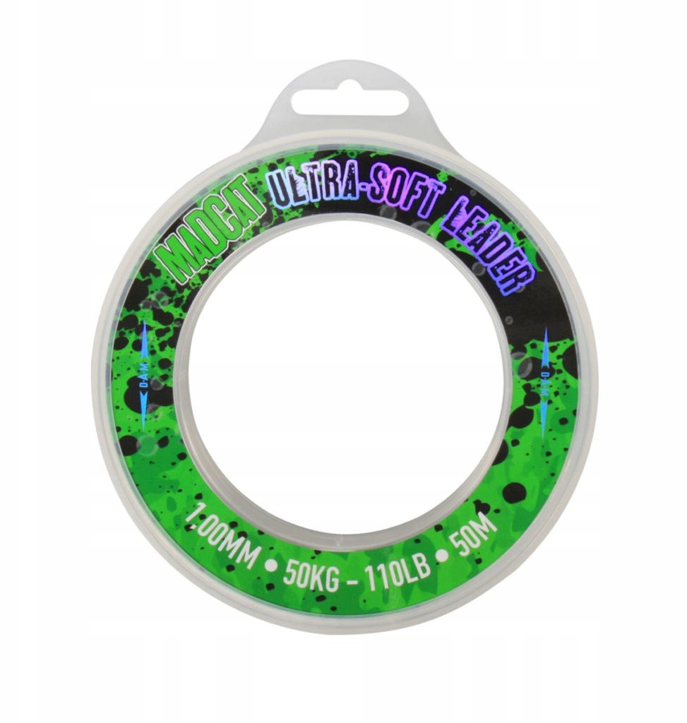 Madcat 50M Ultra-soft Mono Leader 1.00MM/50KG Sum