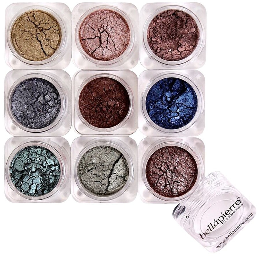 bellapierre bellapierre Cienie do powiek 9 Stack Shimmer Powder Fabulous 15.75 g