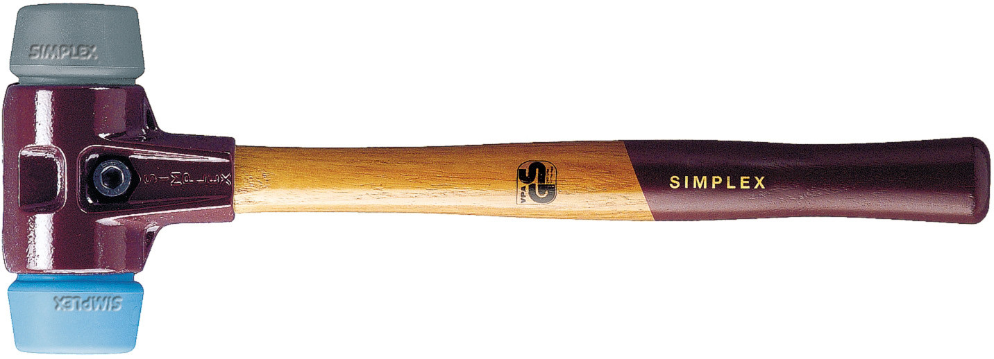 SIMPLEX Halder Młotek Halder EH3013 50 mm (miękki + średnio twardy elastomer) 3013.050