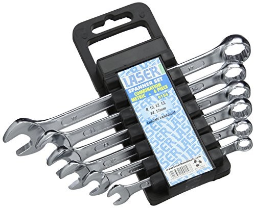 Laser 0156 Laser 0156 zestaw kluczy połączeniu  mm 6-częściowy LAS0156