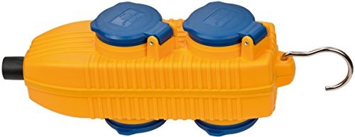 Brennenstuhl 1081070010 power Block podłączane do sieci 230 V/16 A IP54 4-krotny