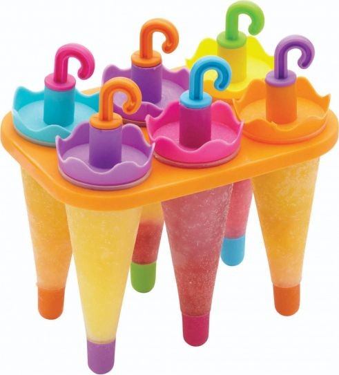 KitchenCraft foremki do lodów 50 ml wolne od BPA 8 sztuk twm_924624