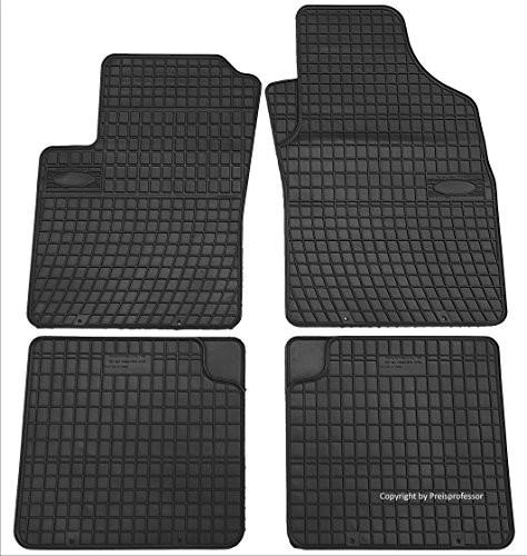 Preisprofessor Cena Professor gumowe dywaniki samochodowe, 4-częściowy FIAT0307