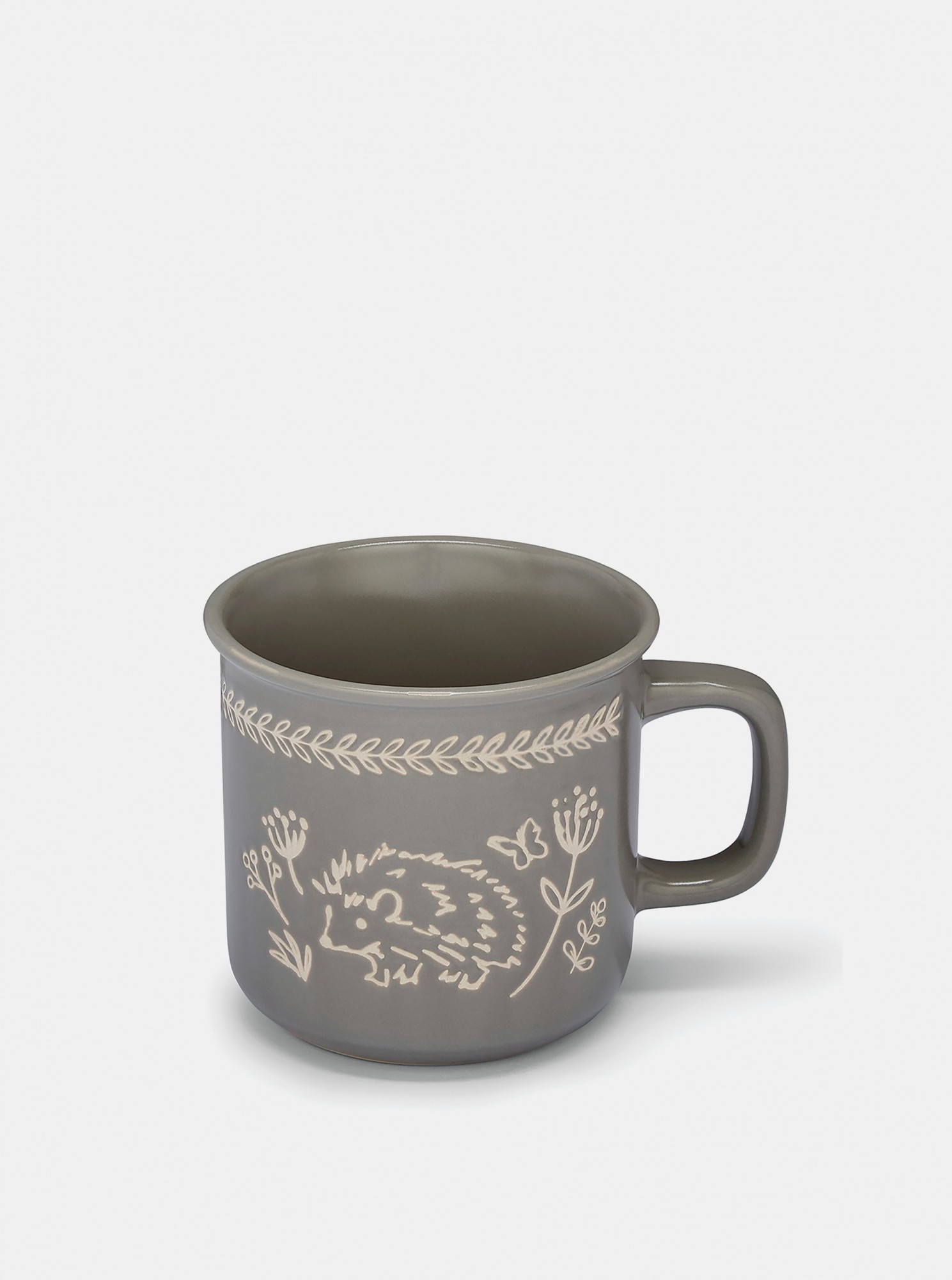 Cooksmart Cooksmart szary kubek z obrazkiem CM1029