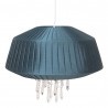 Clayre & Eef Lampa Sufitowa Plisowana Ciemna C CE6LAK0461GR