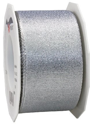 Pattberg Prezent 60 MM 20 m Wiedeń  taśmy lureksowej, srebrny 1746020-631