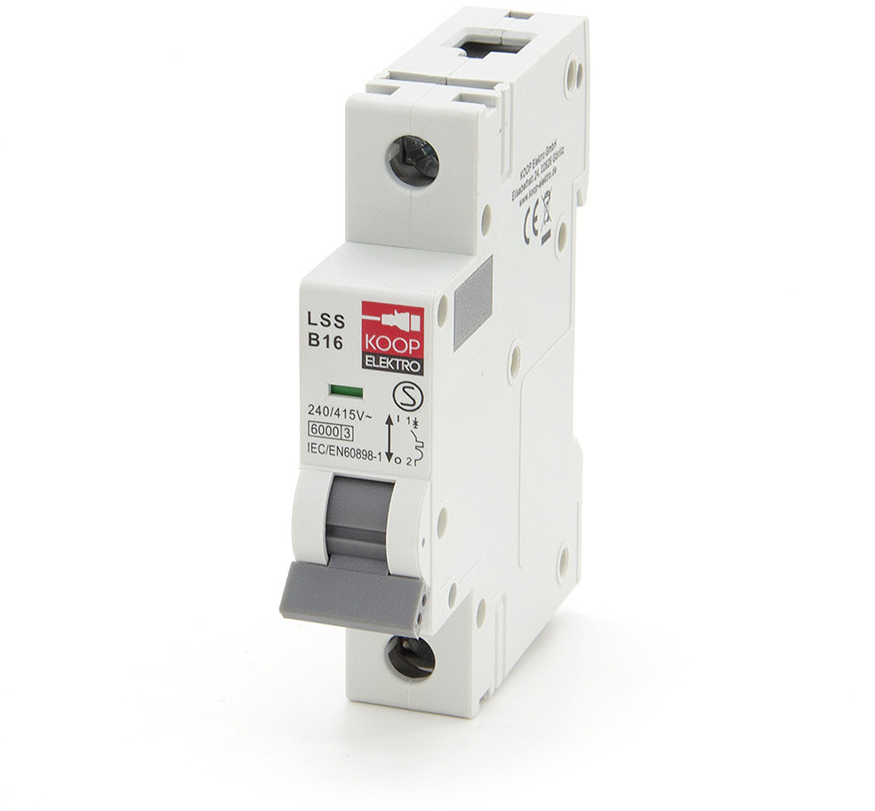 LEGRAND Bezpiecznik Nadprądowy B16 1P 16A Koop