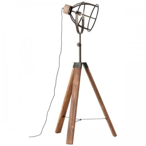 Brilliant MATRIX Czarny | Brąz E27 Lampa podłogowa trójnóg 92640/46 92640/46