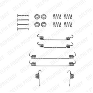 DELPHI Zestaw dodatków, szczęki hamulcowe LY1268
