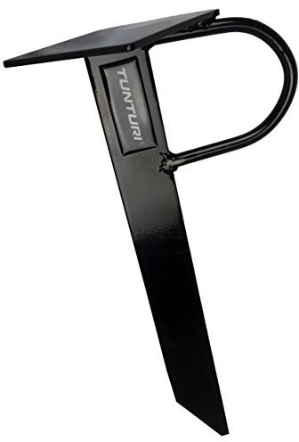 Tunturi Battle Rope Ground Pin crossfit-kotwą przyziemną, czarna, One Size 14TUSCF014