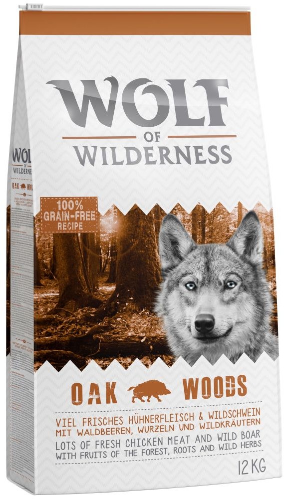 Wolf of Wilderness Adult Oak Woods 12 kg