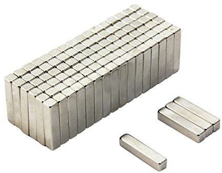 first4magnets Magnetyczny Expert 25 x 5 mm grubości N42 magnes neodymowy - 4,3 kg pociągnięcie (100 szt.) F319-100