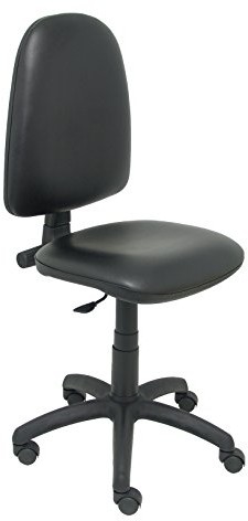 Piqueras y Crespo piqueras Y crespo modelu 04 CP  ergonomiczne, krzesło biurowe i stały mechanizm kontaktu z regulacją wysokości  siedzisko i oparcie wyściełane w ze sztucznej skóry, czarny 04CPSPV14N
