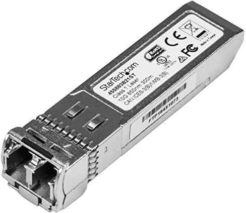StarTech . com 10 Gigabit Adapter SFP + TRANSCEIVER Module  HP 455883-B21 kompatybilny  mm LC z DDM  300 m  10 GBASE-SR 455883B21ST