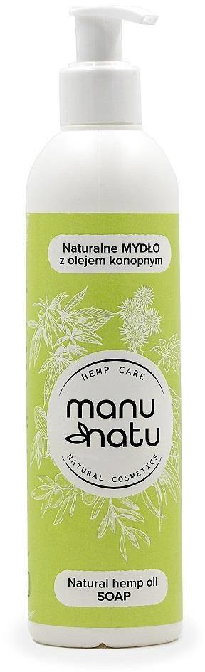 Hemp Hoodlamb Manu Natu Natural Oil Soap naturalne mydło z olejem konopnym 300ml