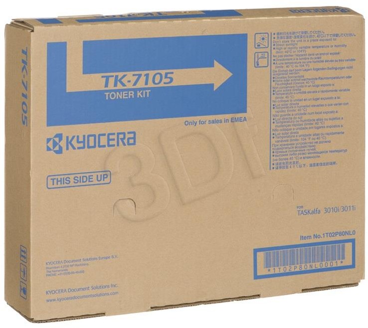 Kyocera Toner Kyocera 1T02P80NL0 (oryginał ; 20 000 stron; czarny) 1T02P80NL0