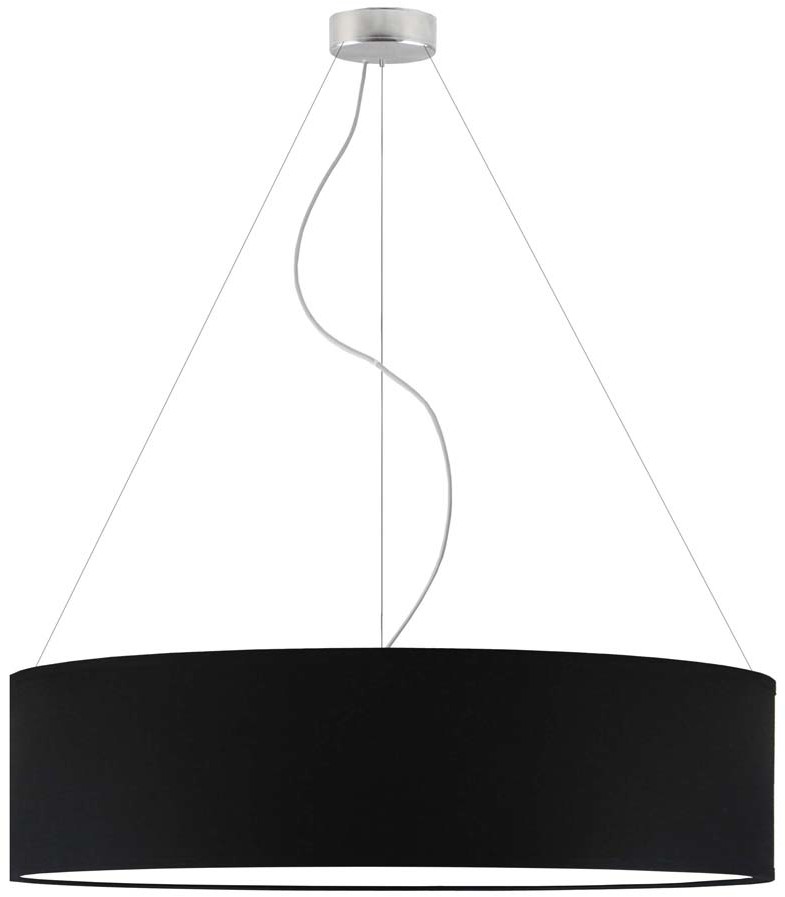 LYSNE Czarna lampa wisząca PORTO fi - 80 cm - kolor czarny 14530/115 - kolor czarny