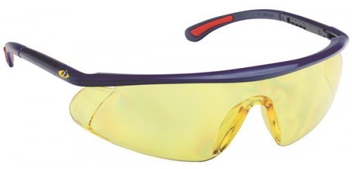 CER010K Okulary ochronne iSPECTOR Barden, UV, żółte