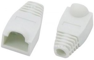 Intellinet Intellinet Osłonka na wtyk RJ45 opakowanie 10szt szara 504362