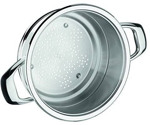 Warmcook Warm Cook ecovitam 2030.20 wkład do gotowania na parze, 20 cm, stal nierdzewna 18/10 2030.20