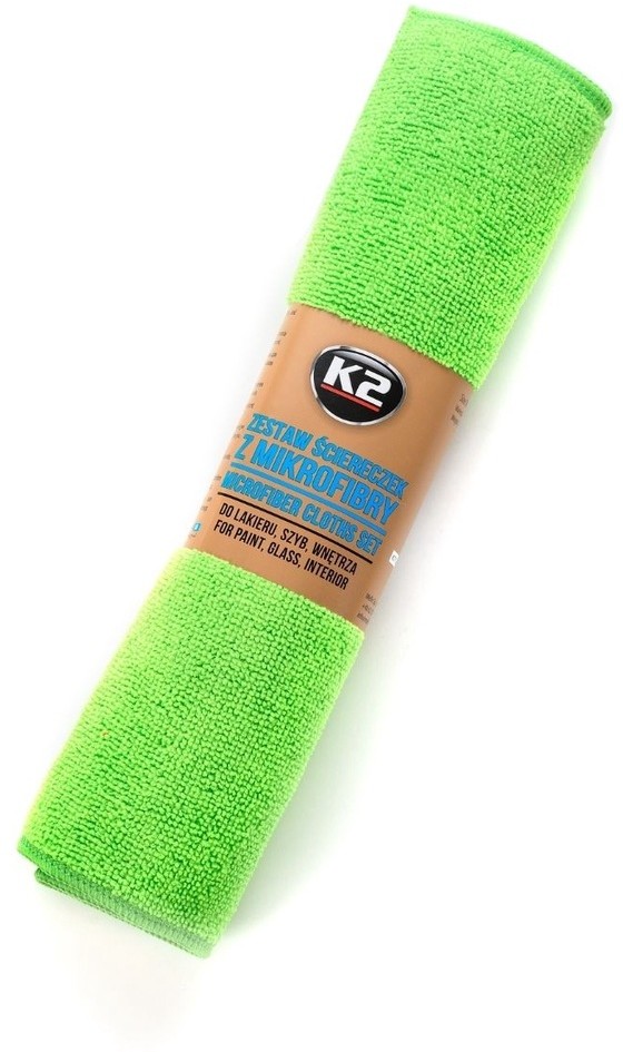 K2 MIKROFIBRA zestaw ściereczki z mikrofibry 4szt