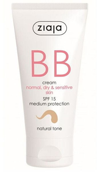 Ziaja BB krém normalnej suchej wrażliwej naturalny SPF15 50 ml