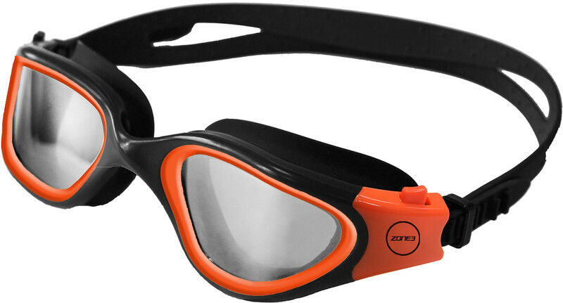Zone3 Vapour Okulary pływackie Polaryzacyjne, photochromatic lens-black/hi-vis orange 2020 Okulary do pływania SA19GOGVA113/OS
