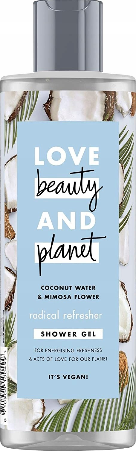 Love Beauty and Planet żel pod prysznic woda kokos