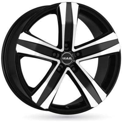 MAK Felga STONE5 T BLACK MACHINED FACE 7.5x18 5x118 ET45 J18884575STO.BP