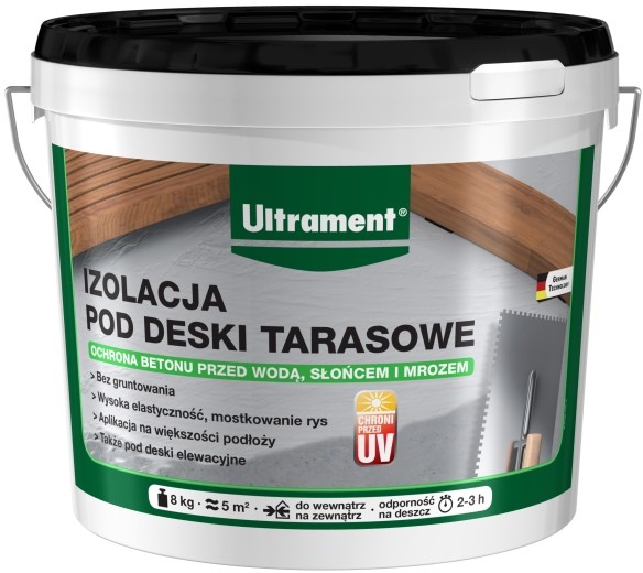 Ultrament Izolacja pod deski tarasowe  8 kg