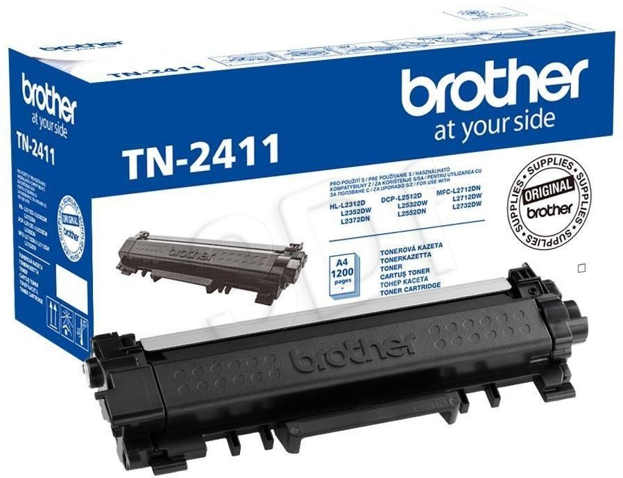 BROTHER Toner Brother TN2411 (oryginał TN-2411; 1 200 stron; czarny) TN2411