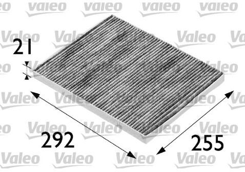 VALEO Filtr, przewietrzanie przestrzeni pasażerskiej 698688