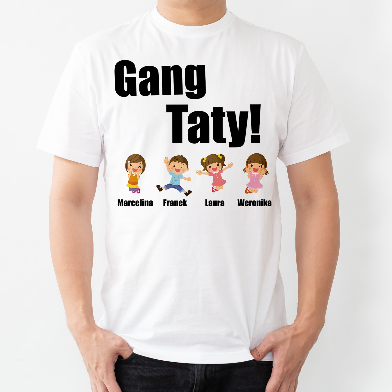 Poczpol Gang taty - koszulka męska 42615-A