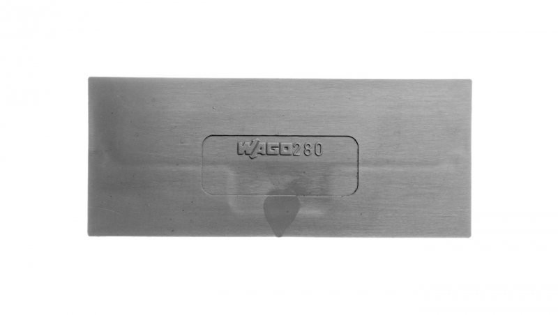 Wago Ścianka rozdzielająca szara 280-344 /25szt./ 280-344