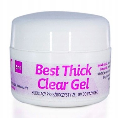 Żel Budujący Gęsty Best Thick Clear 5ML Ntn
