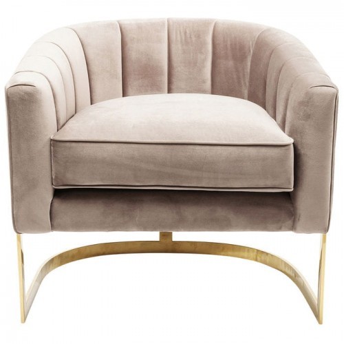 KARE Kare Fotel Pure Elegance beżowe 82673