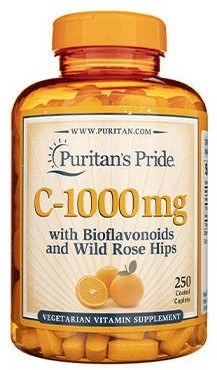 Puritan's Pride C-1000 [ 250caps ] - Puritan's Pride - Kapsułki na Odporność