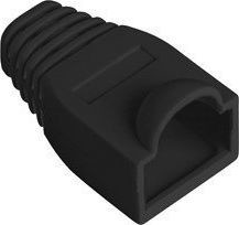 LANBERG Osłonka na wtyk RJ45 czarna 100 sztuk 1_792813